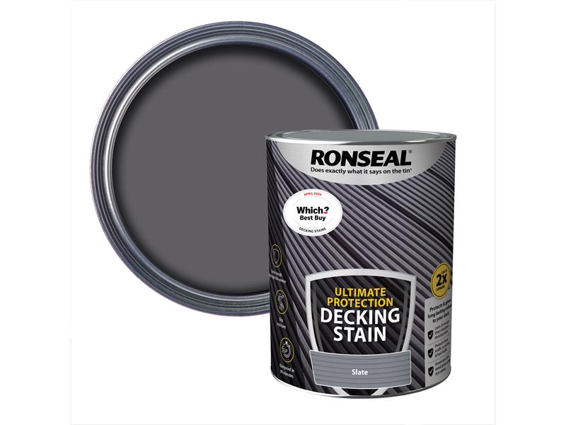 Ronseal Ultimate Protection Decking Stain Slate 5 litre RSLNUDSSL5L