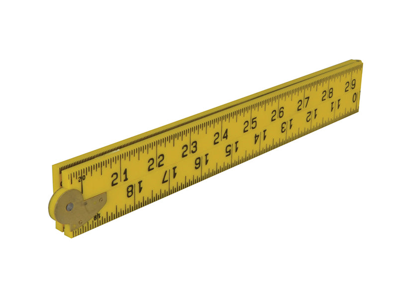 R.S.T. Sybren Plastic Folding Rule 1m / 39in RST473P