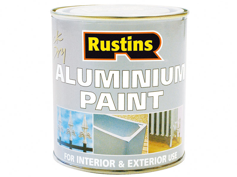 Rustins Aluminium Paint 500ml RUSAP500
