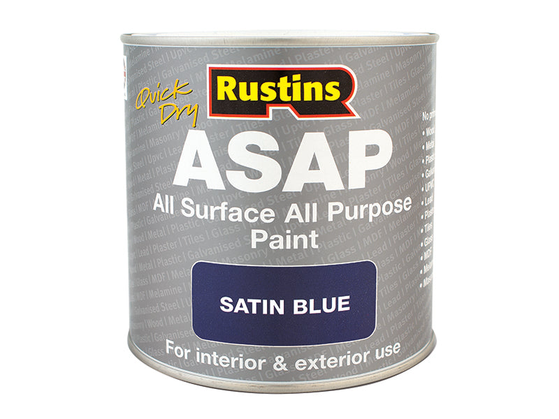 Rustins ASAP Paint Blue 250ml RUSASAPBL250