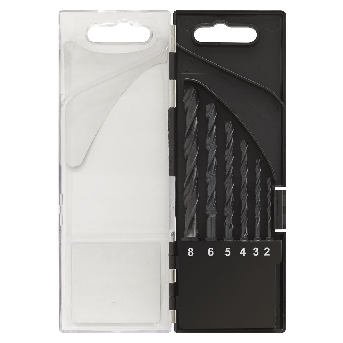 Sealey HSS Drill Bit Set 6pc DIN 338 S01039
