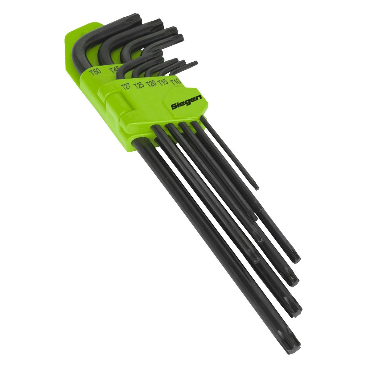 Sealey TRX-Star* Key Set 9pc Extra-Long S01096