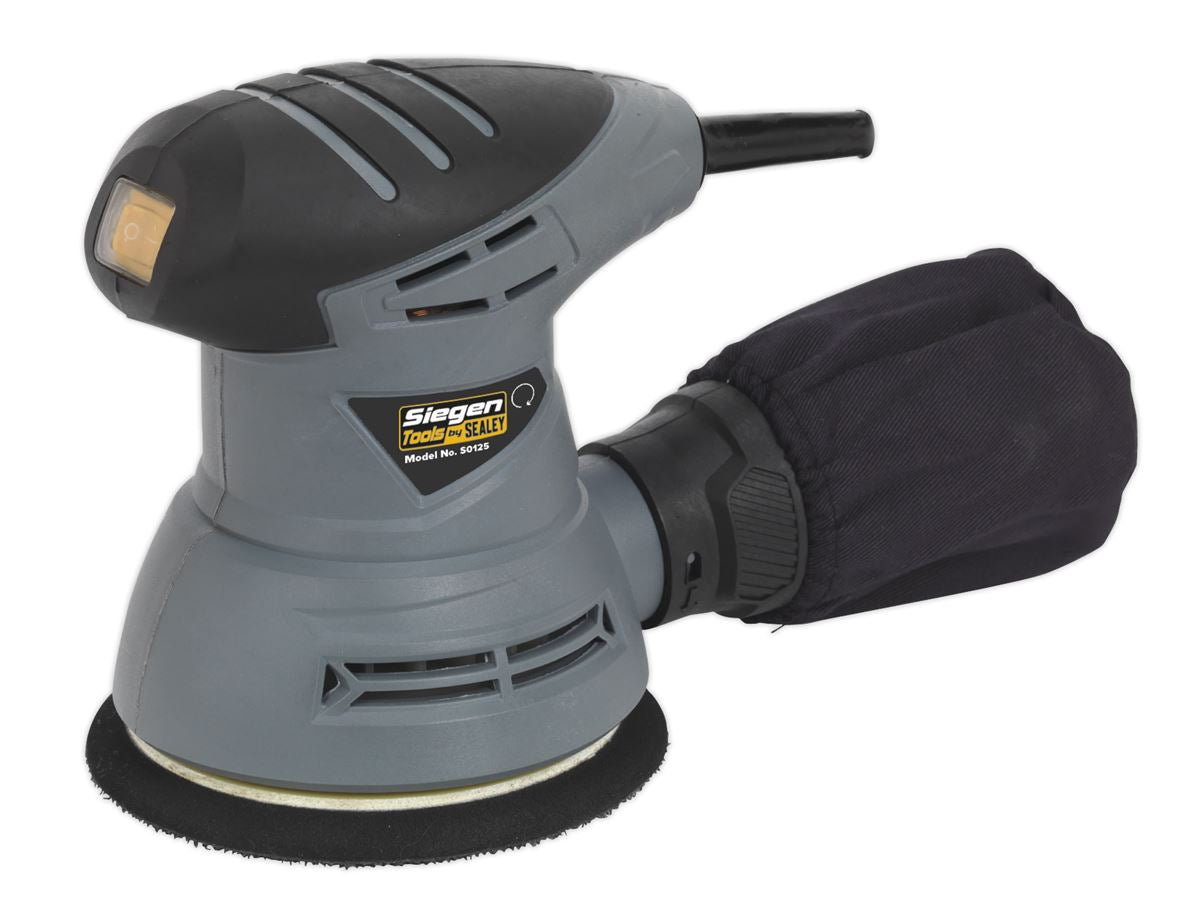 Sealey Dual Action Palm Sander �125mm 240W/230V S0125
