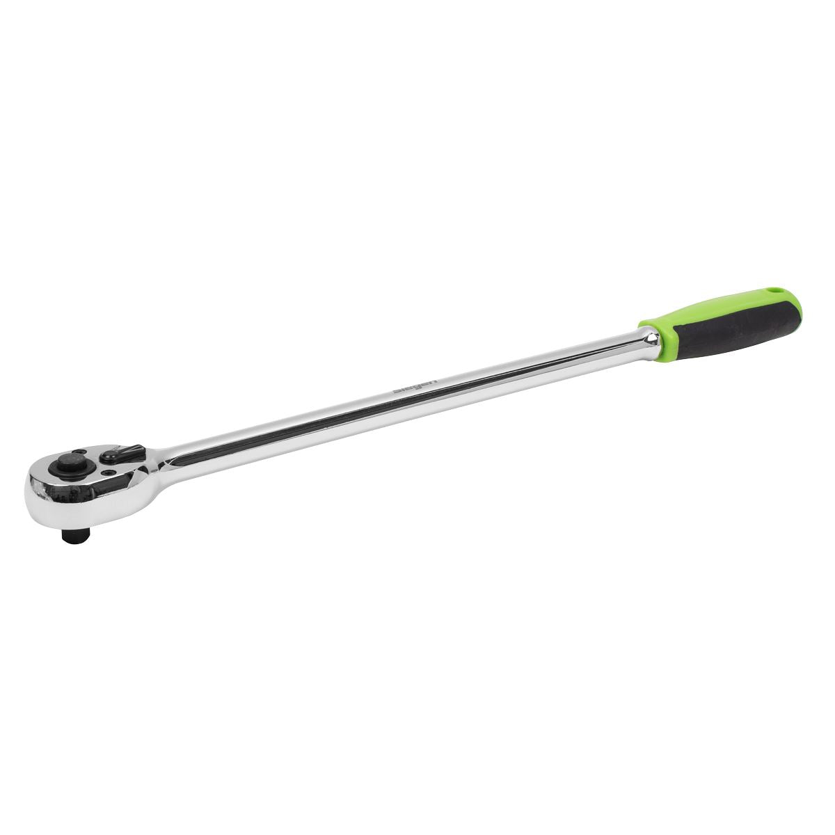 Sealey 1/4"Sq Drive Ratchet Wrench Extra Long Flip Reverse 72 TOOTH S01256