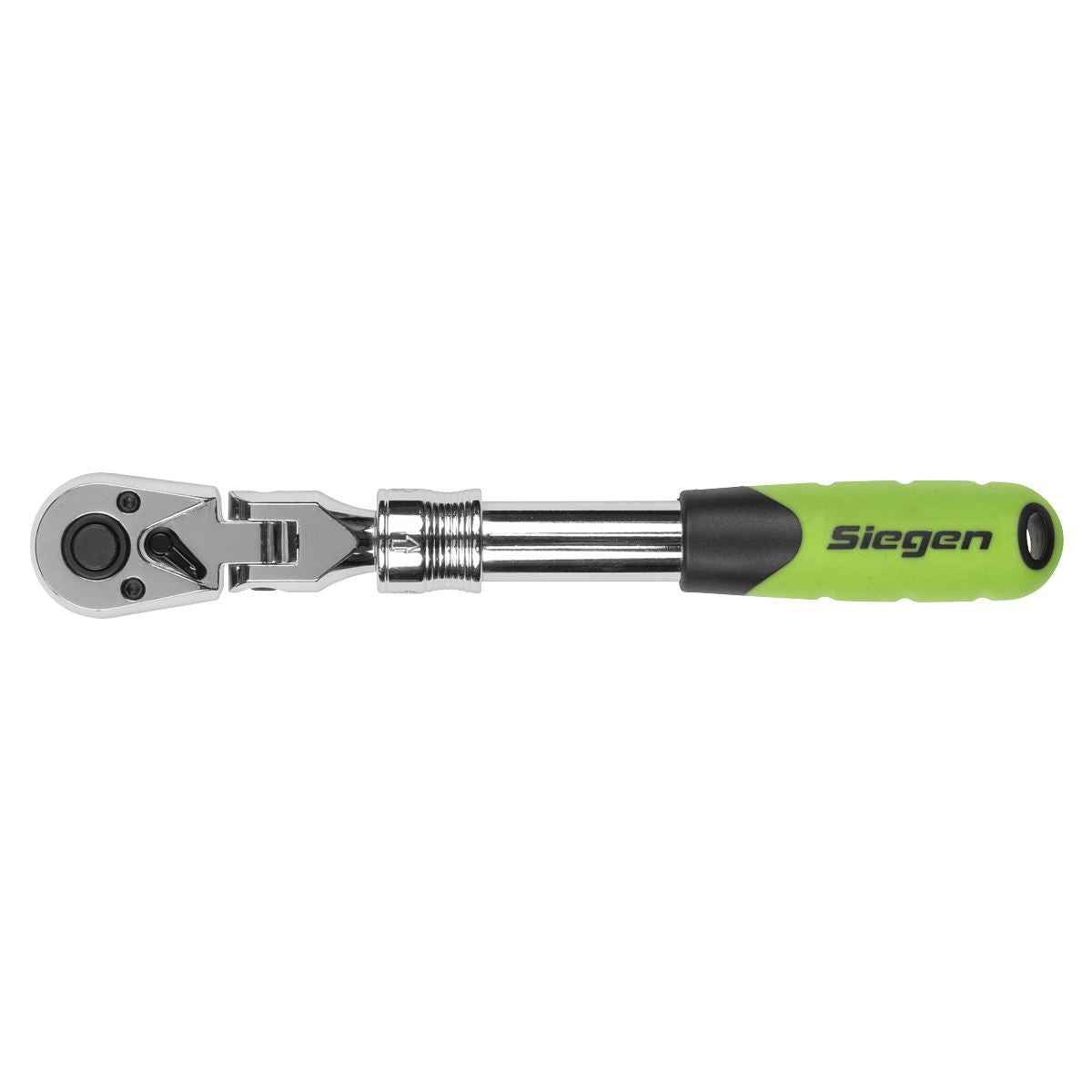 Sealey Siegen Extendable Flexi-Head Ratchet Wrench 3/8"Sq Drive S01295