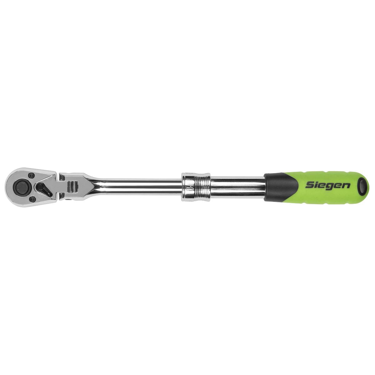 Sealey Siegen Extendable Flexi Head Ratchet Wrench 3/8"D From 245-315mm S01295