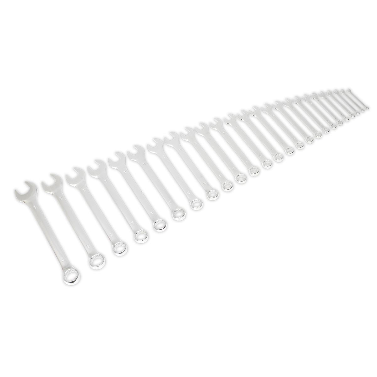Sealey Combination Spanner Set 25pc Metric S0564