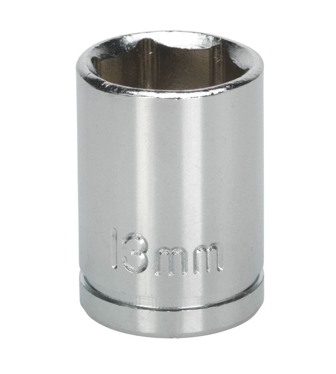 Sealey 3/8"Sq Drive Socket 13mm WallDrive Chrome Standard Length S0580