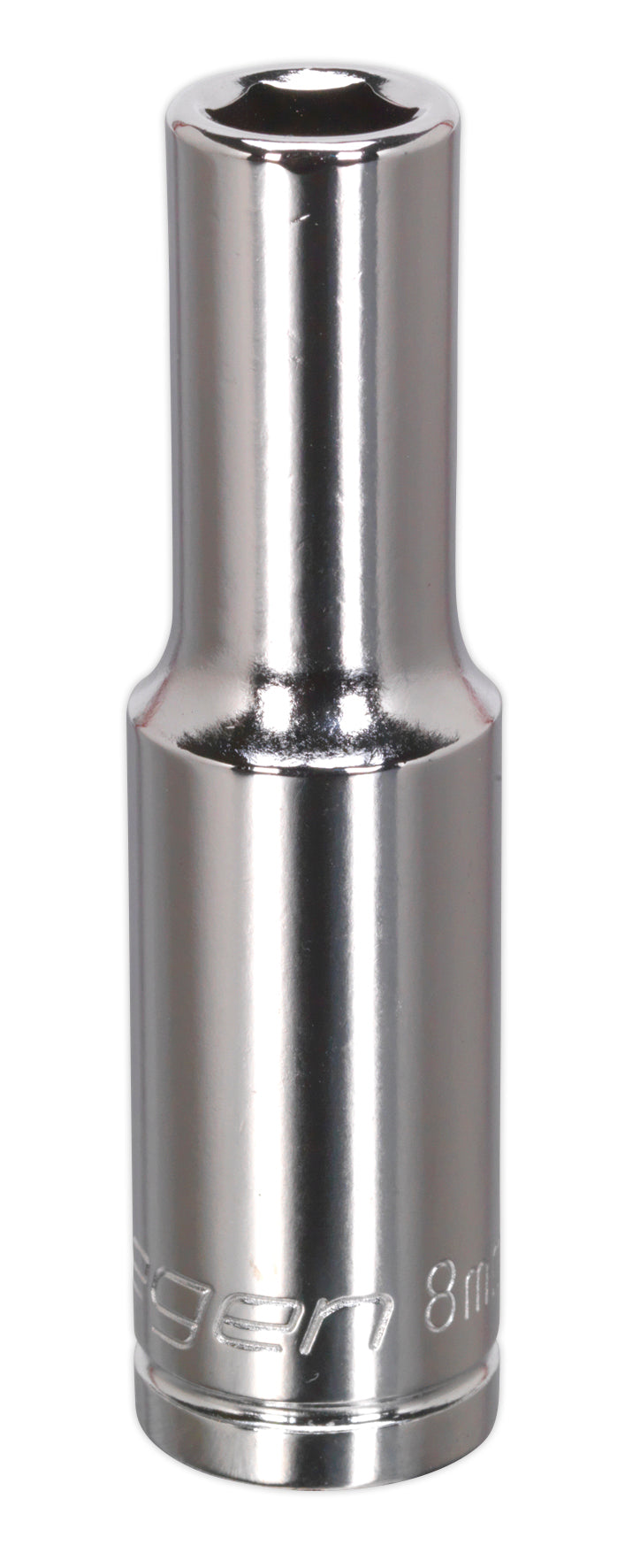 Sealey 8mm Deep 3/8"Sq Drive WallDrive Socket Chrome Hardened Tempered S0587