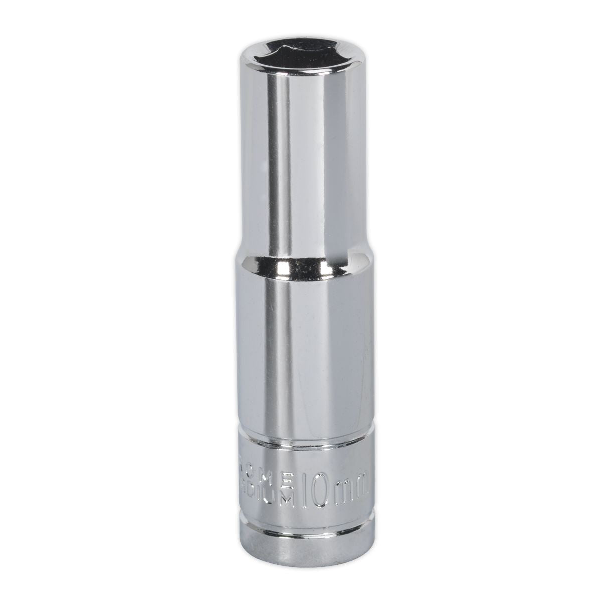 Sealey 10mm Deep 3/8"Sq Drive WallDrive Socket Chrome Hardened Tempered S0588