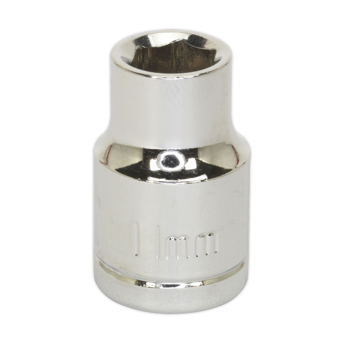 Sealey 11mm WallDrive Standard Length Chrome Socket 1/2"Sq Drive S0649
