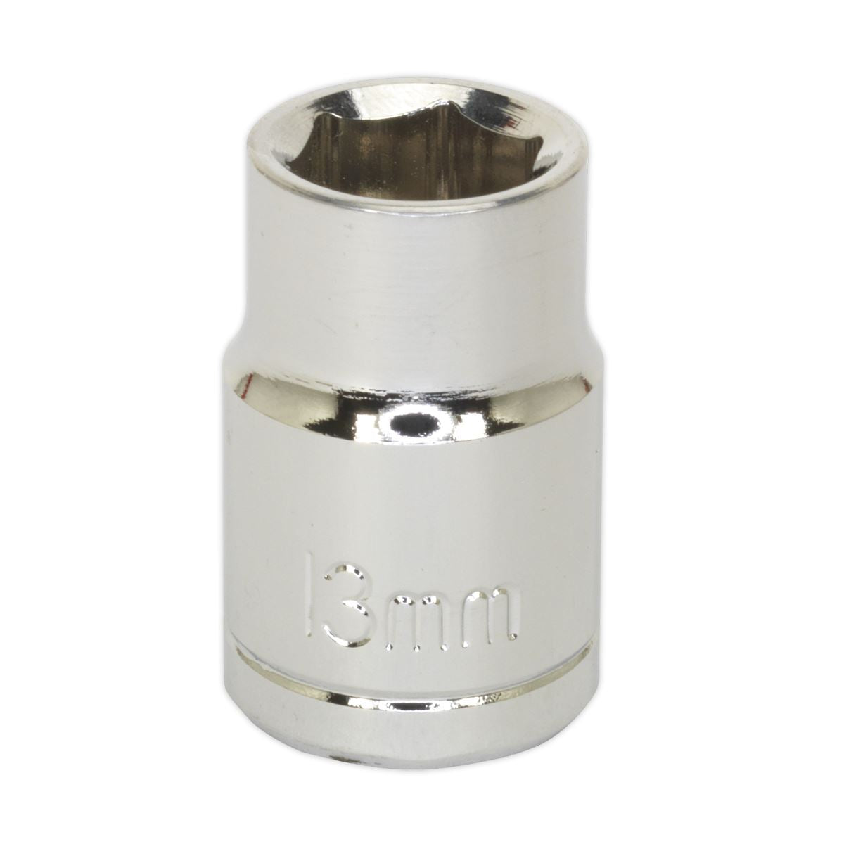 Sealey 13mm WallDrive Standard Length Chrome Socket 1/2"Sq Drive S0651