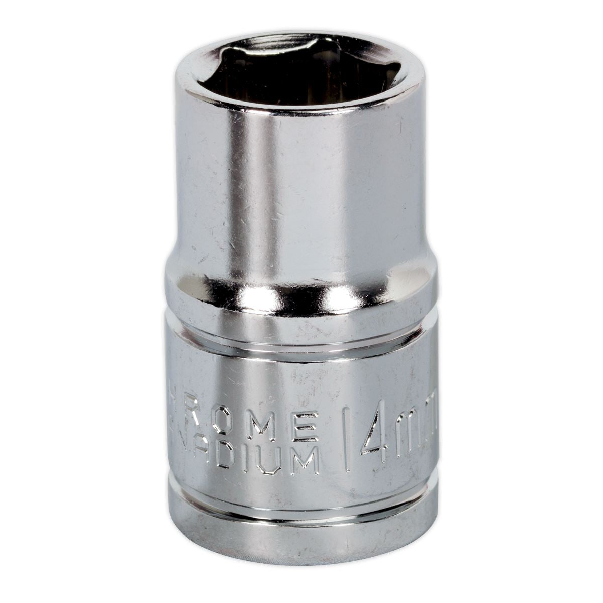 Sealey 14mm WallDrive Standard Length Chrome Socket 1/2"Sq Drive S0652