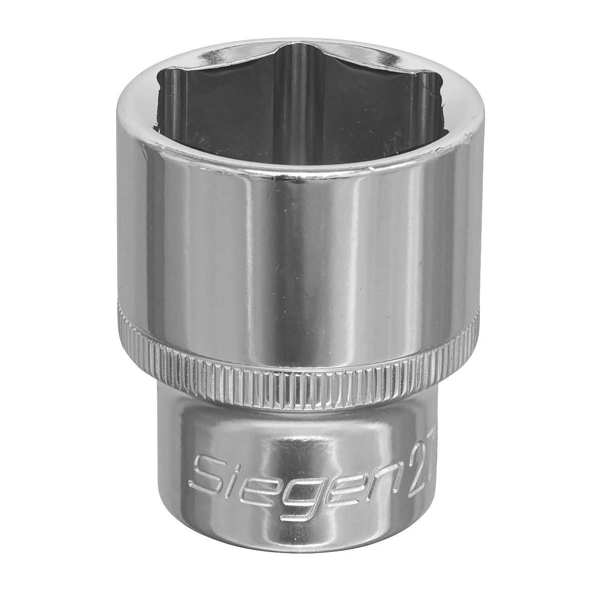 Sealey 27mm WallDrive Standard Length Chrome Socket 1/2"Sq Drive S0663