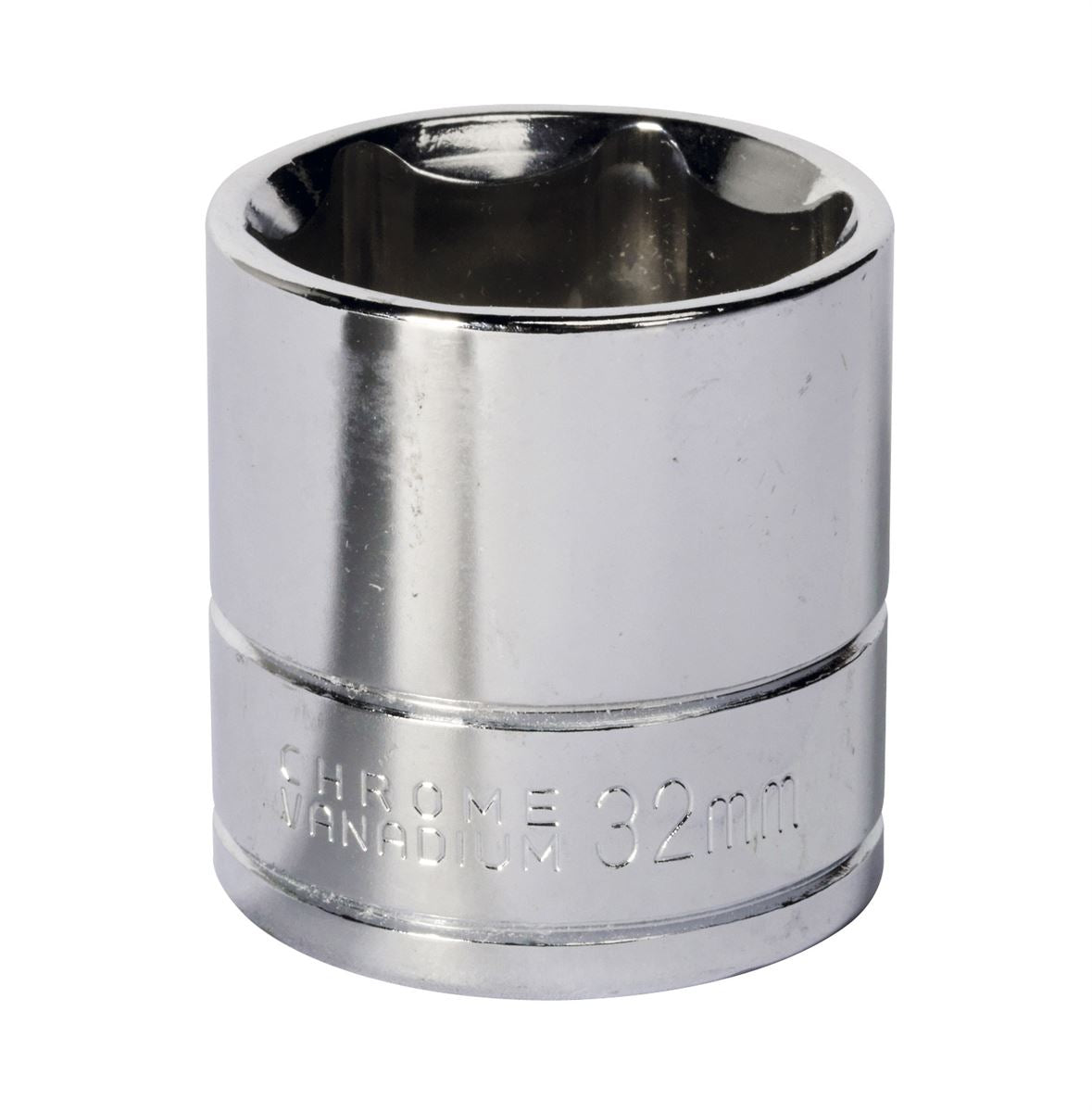 Sealey 32mm WallDrive Standard Length Chrome Socket 1/2"Sq Drive S0665