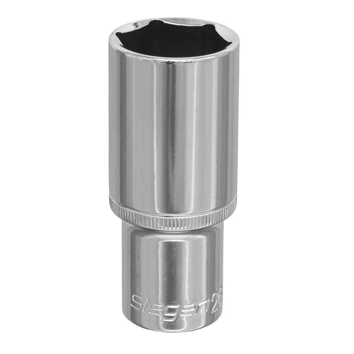 Sealey 26mm Deep Metric WallDrive Socket 1/2"Sq Drive Chrome S0680