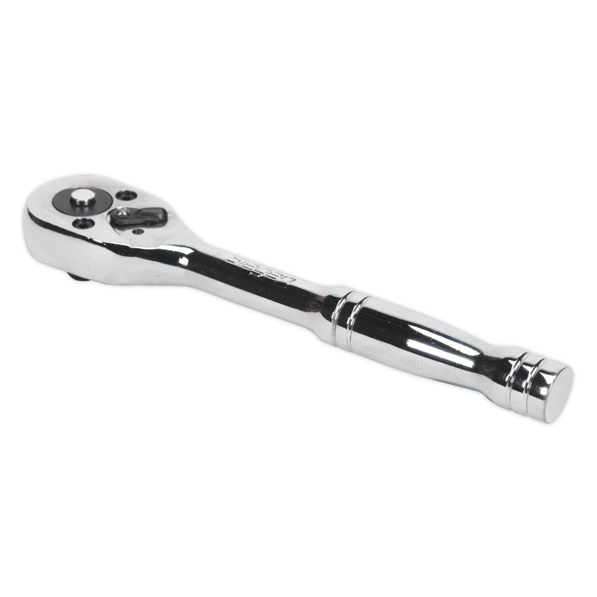 Sealey 1/4"Sq Drive Ratchet Wrench Pear Head Flip Reverse 45 Tooth S0704