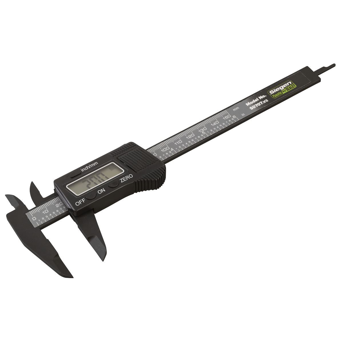 Sealey Digital Electronic Vernier Caliper 0-150mm(0-6") S0707