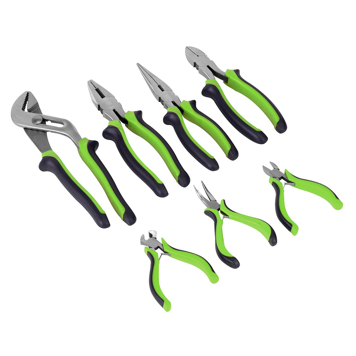 Sealey Comfort Grip Pliers Set 7pc S0757