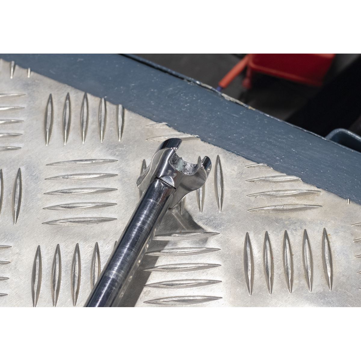 Sealey Crow's Foot Open-End Spanner Set 10pc 3/8"Sq Drive Metric S0866