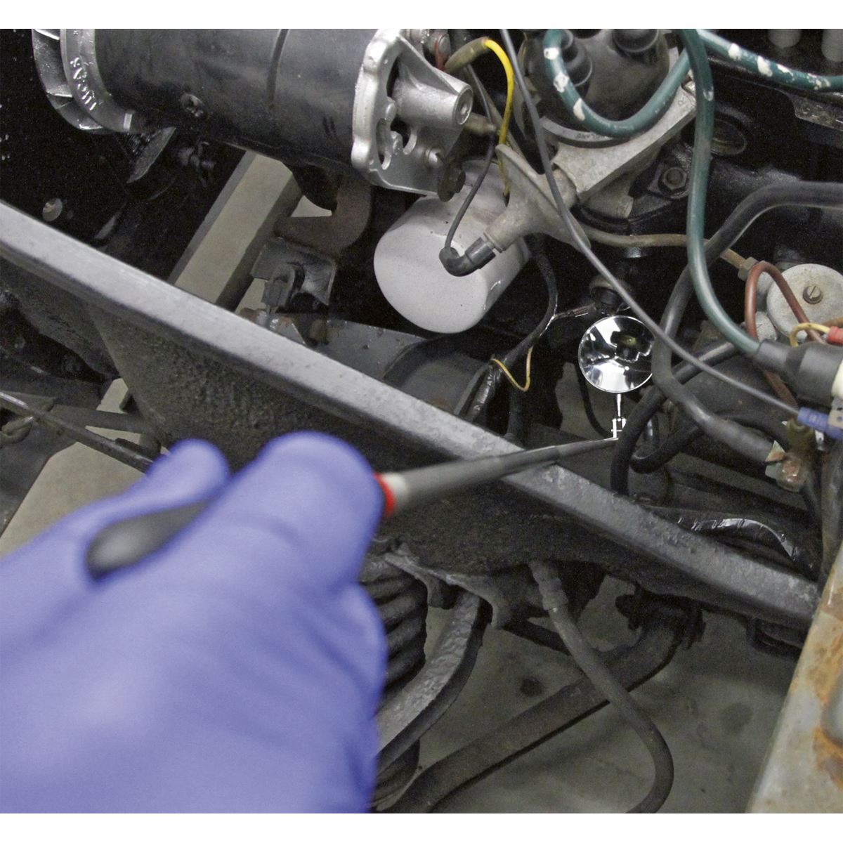 Sealey Telescopic Magnetic Pick-Up Tools & Inspection Mirrors - Display Box of 20 S0946