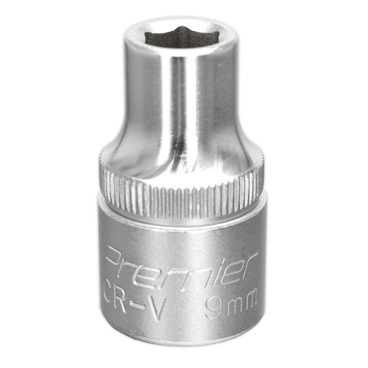 Sealey 9mm WallDrive Standard Length Chrome Socket 1/2"Sq Drive S1209