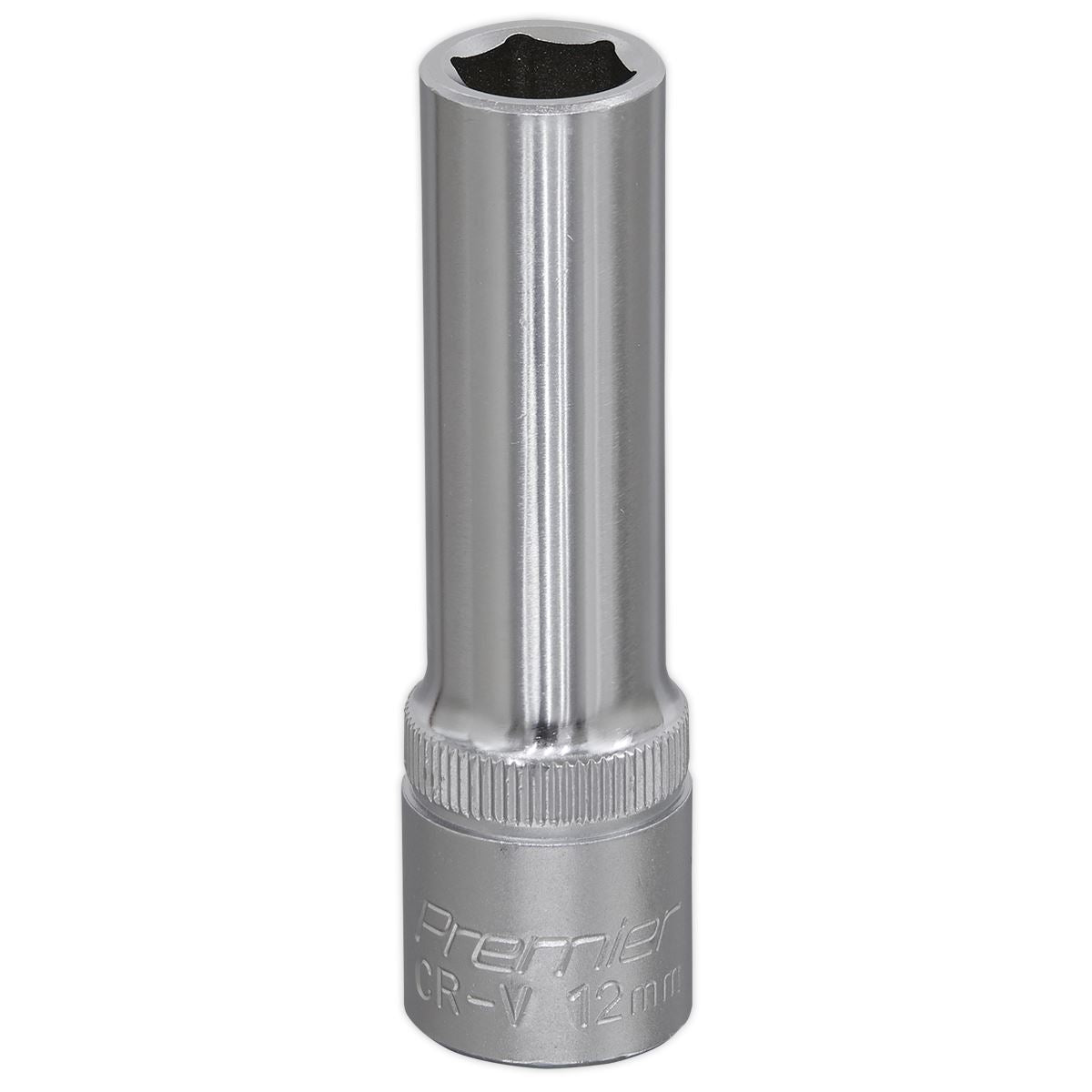 Sealey 12mm Deep Metric WallDrive Socket 1/2"Sq Drive Chrome S1212D