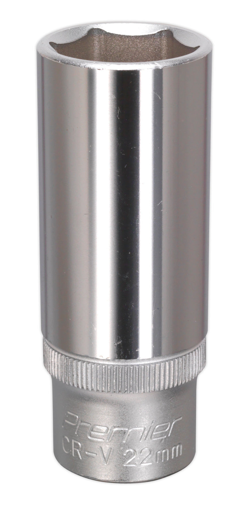Sealey 22mm Deep Metric WallDrive Socket 1/2"Sq Drive Chrome S1222D