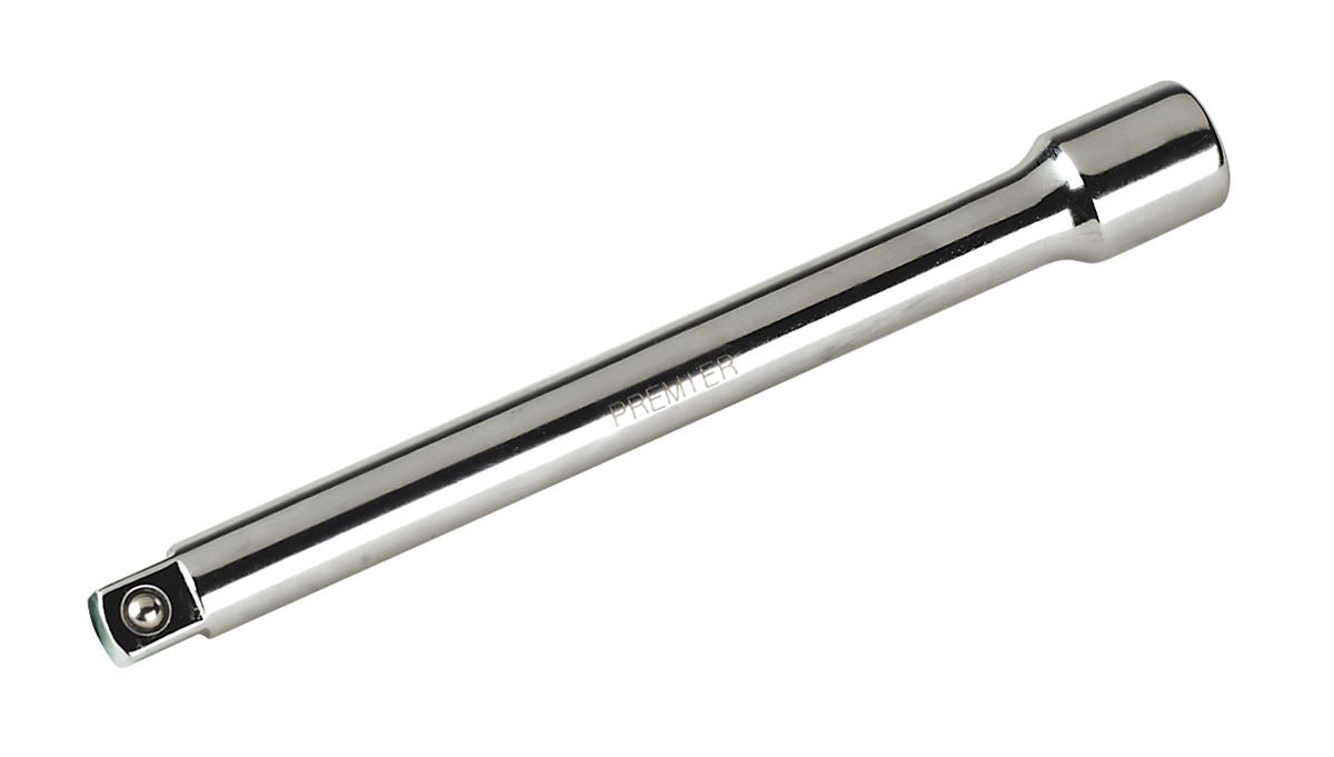 Sealey Extension Bar 200mm 1/2"Sq Drive Chrome Plated Mirror Finish S12E200