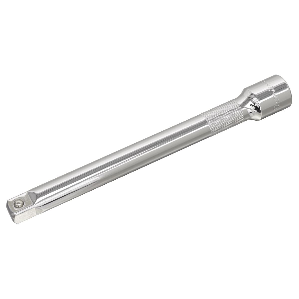 Sealey Extension Bar 200mm 1/2"Sq Drive Chrome Plated Mirror Finish S12E200