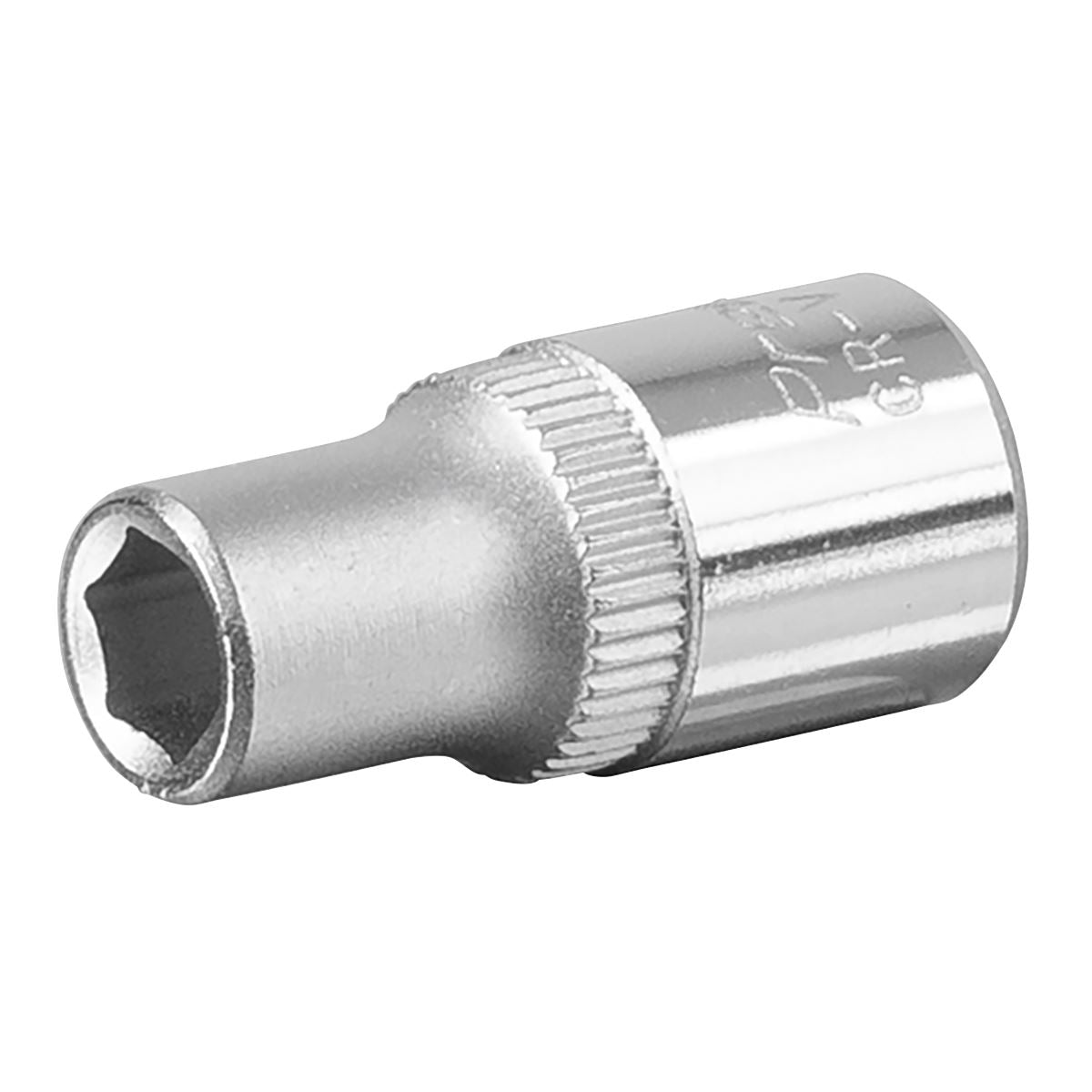 Sealey 5.5mm 1/4"D Metric WallDrive Chrome Socket Standard Length 6 pt S14055