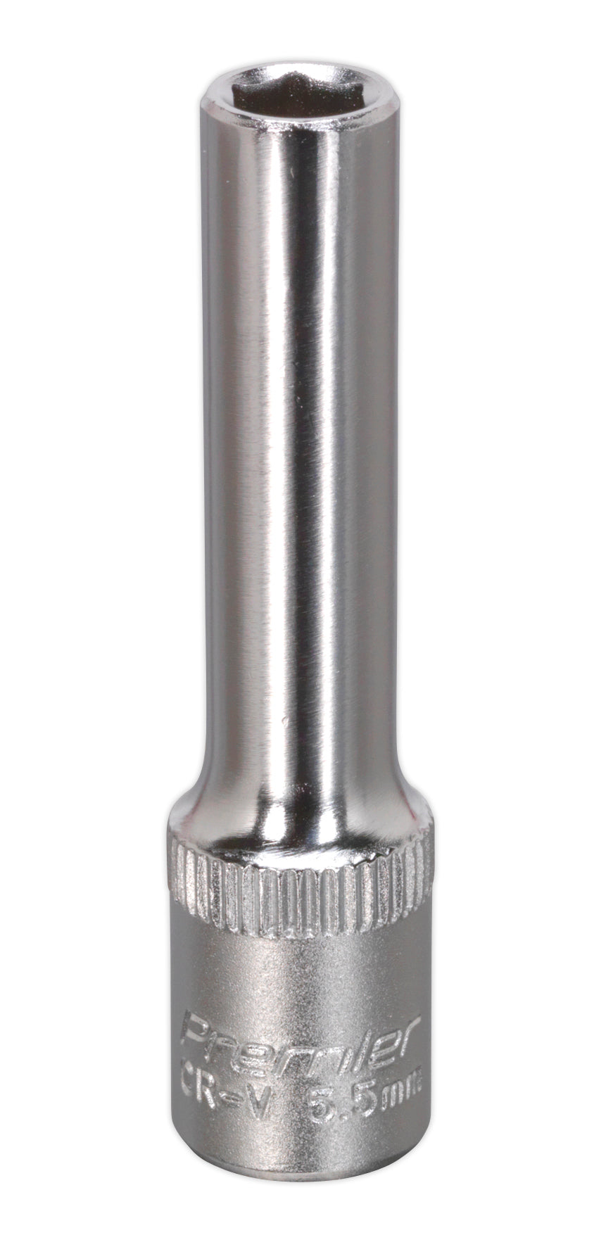 Sealey Metric Socket 5.5mm Deep 1/4"Sq Drive WallDrive S14055D