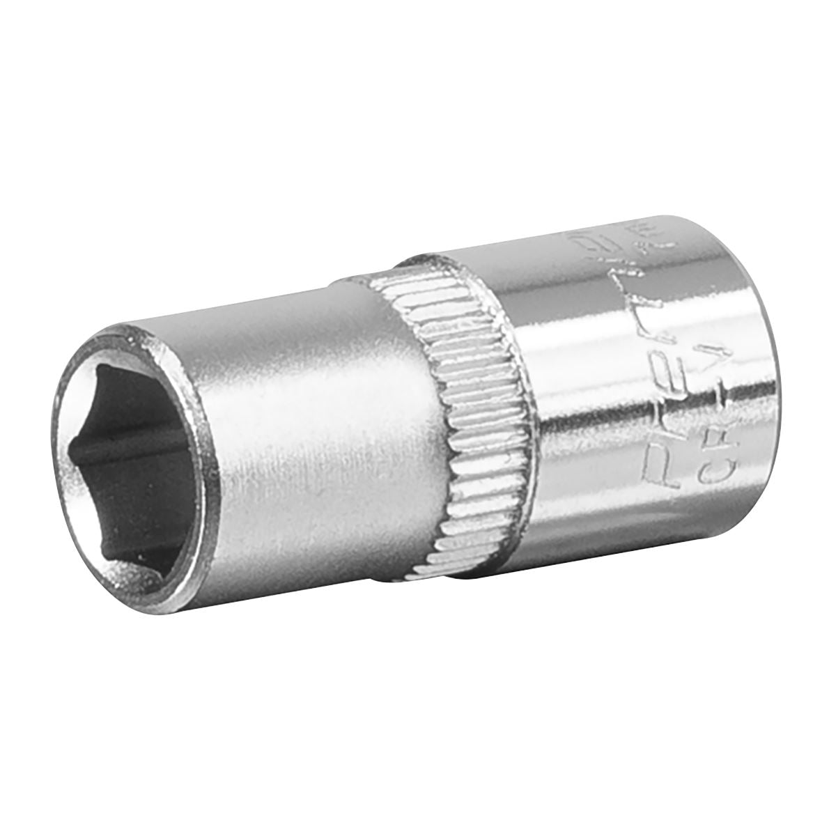 Sealey 7mm 1/4"D Metric WallDrive Chrome Socket Standard Length 6 Point S1407