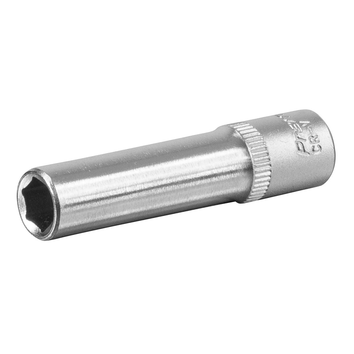 Sealey Metric Socket 7mm Deep 1/4"Sq Drive WallDrive S1407D