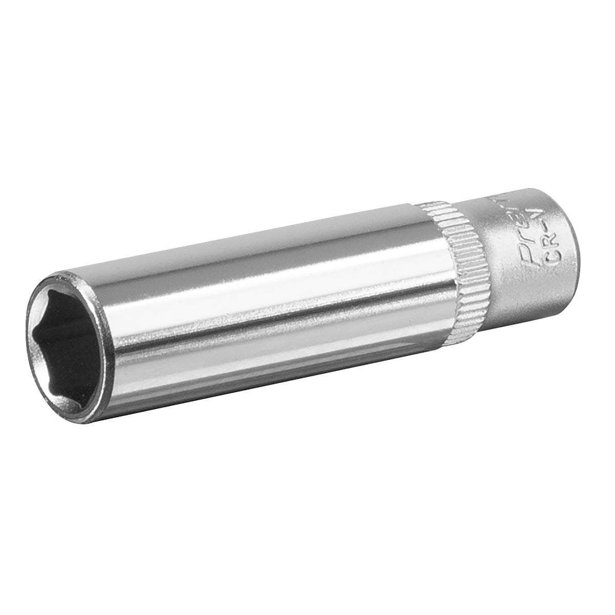 Sealey Metric Socket 9mm Deep 1/4"Sq Drive WallDrive S1409D
