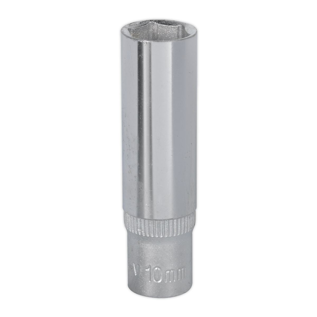Sealey Metric Socket 10mm Deep 1/4"Sq Drive WallDrive S1410D