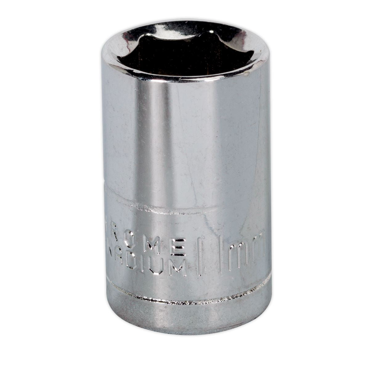 Sealey 11mm 1/4"D Metric WallDrive Chrome Socket Standard Length 6 Point S1411