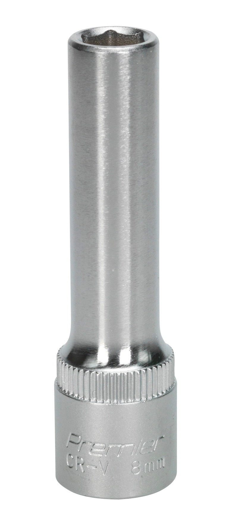 Sealey 8mm Deep 3/8"Sq Drive WallDrive Socket Chrome Hardened Tempered S3808D