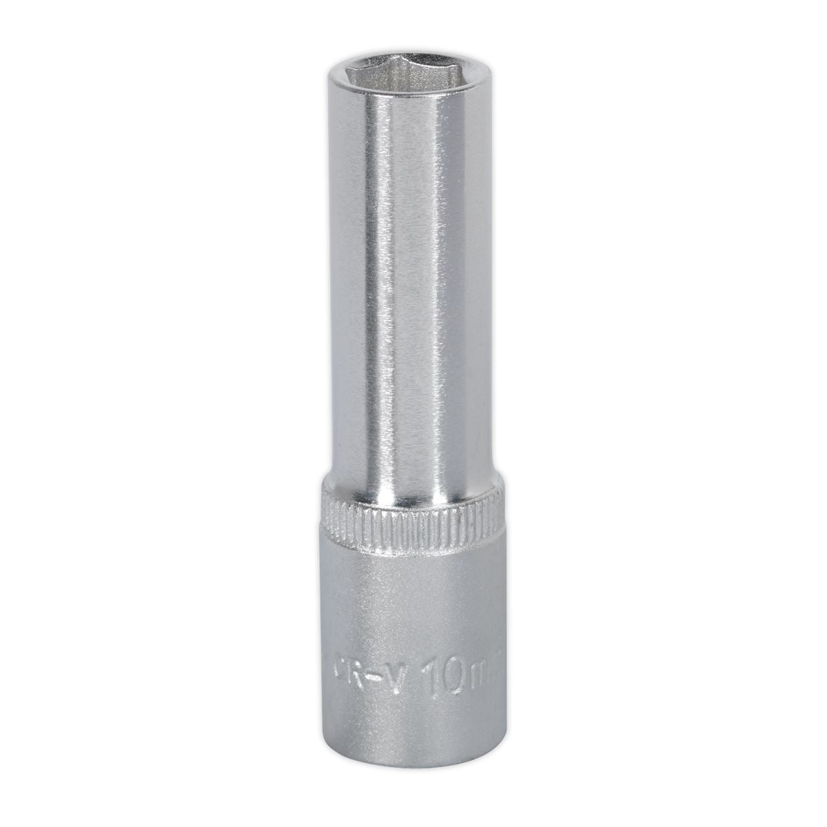 Sealey 10mm Deep 3/8"Sq Drive WallDrive Socket Chrome Hardened Tempered S3810D