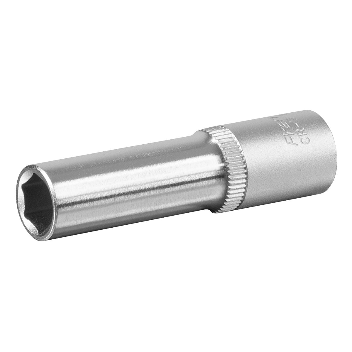 Sealey 10mm Deep 3/8"Sq Drive WallDrive Socket Chrome Hardened Tempered S3810D