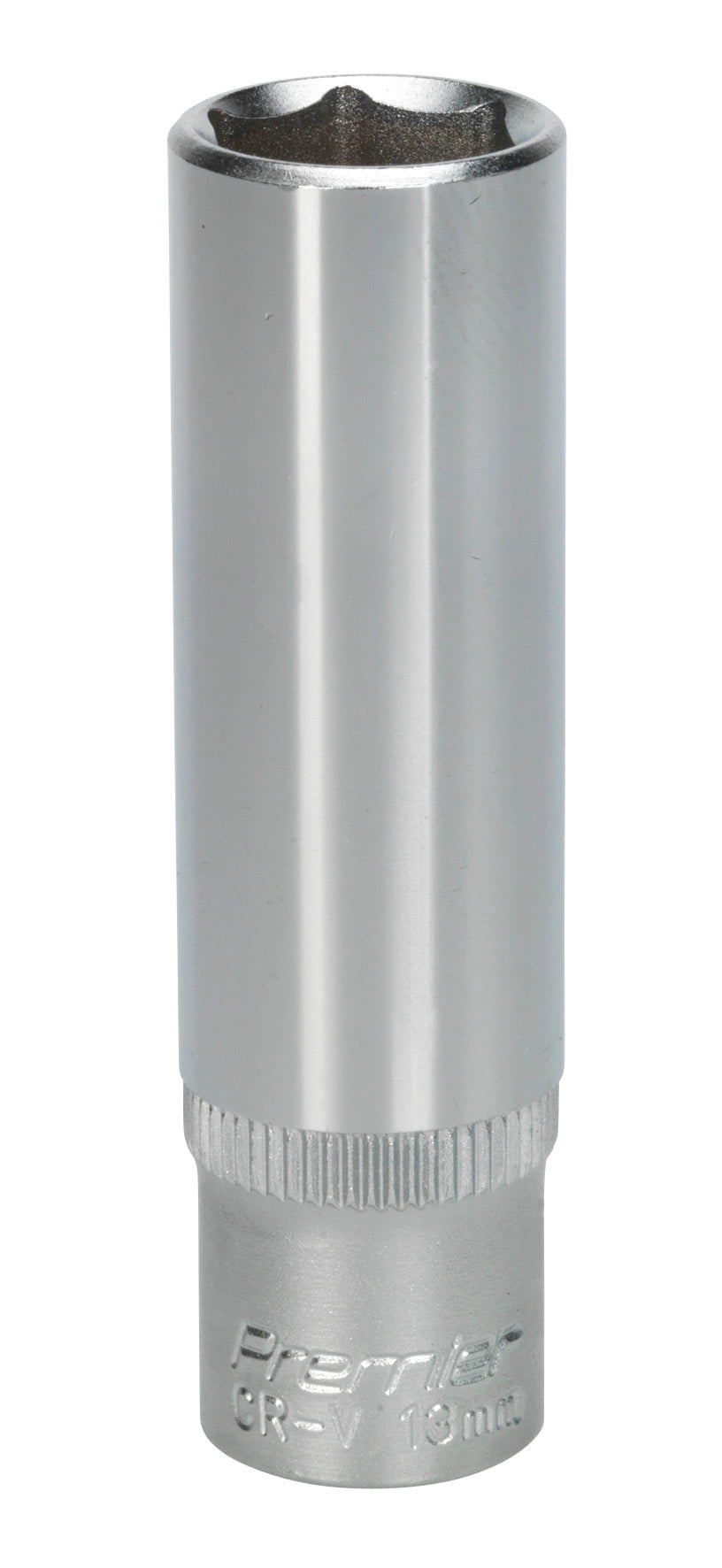 Sealey 13mm Deep 3/8"Sq Drive WallDrive Socket Chrome Hardened Tempered S3813D
