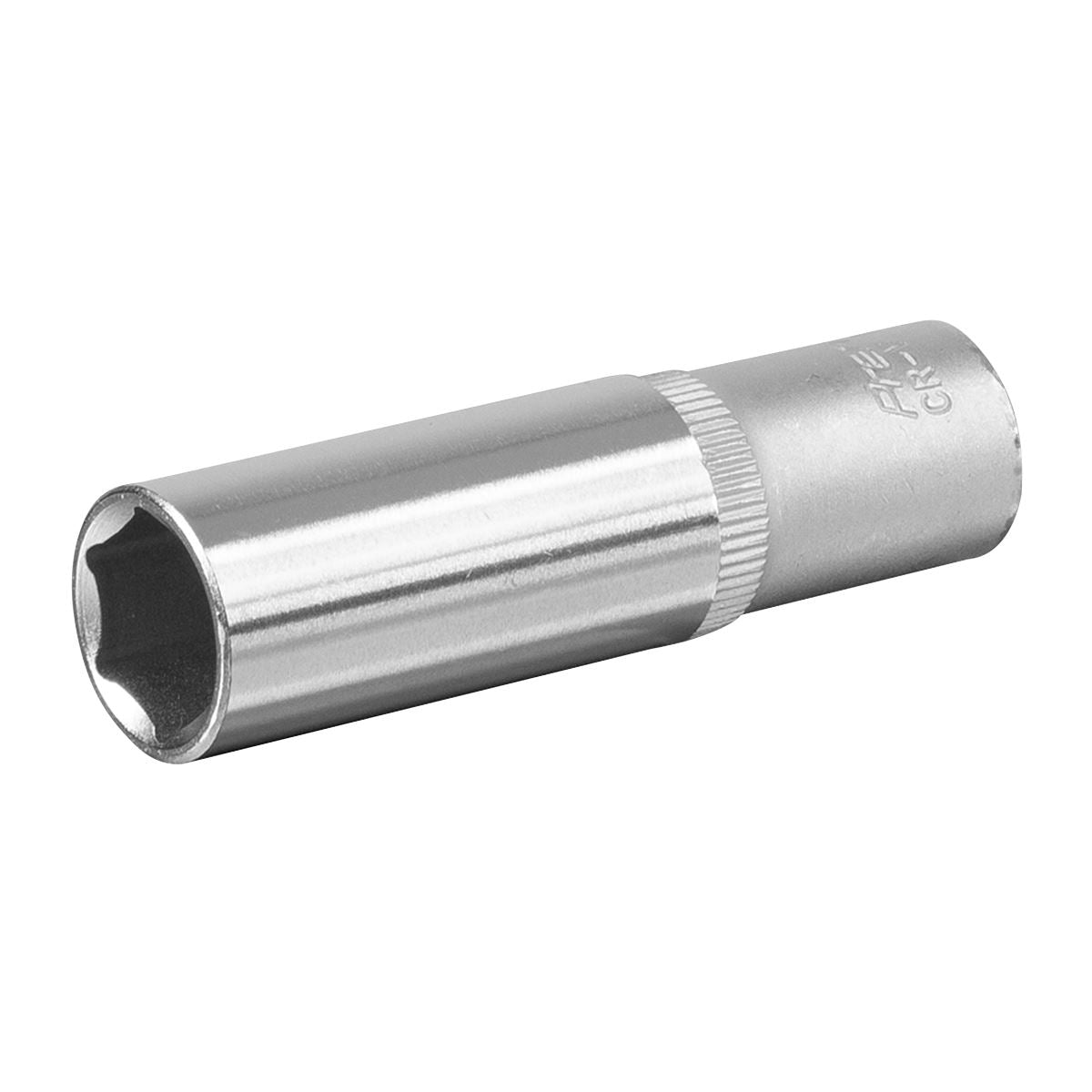 Sealey 13mm Deep 3/8"Sq Drive WallDrive Socket Chrome Hardened Tempered S3813D