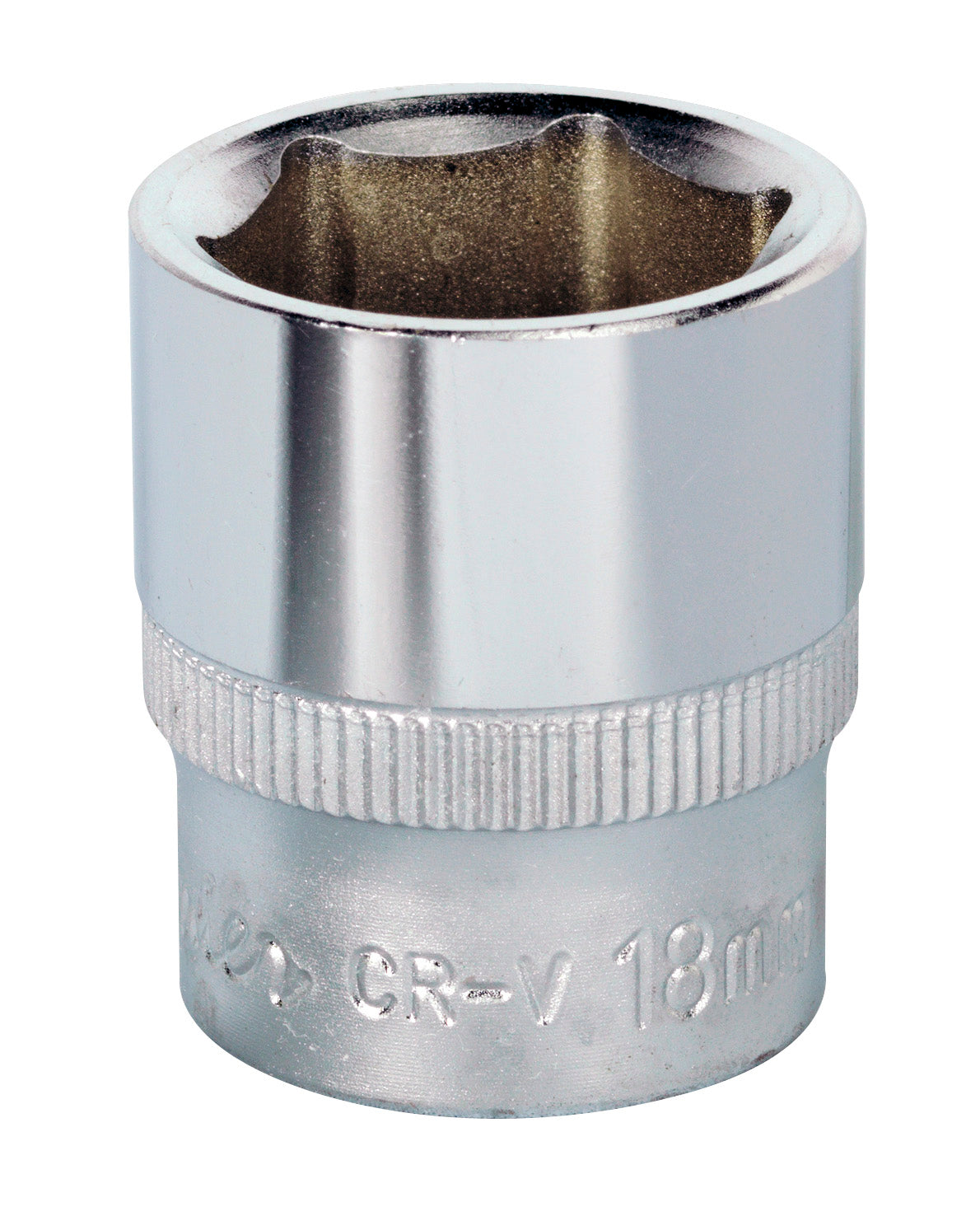 Sealey 3/8"Sq Drive Socket 18mm WallDrive Chrome Standard Length S3818