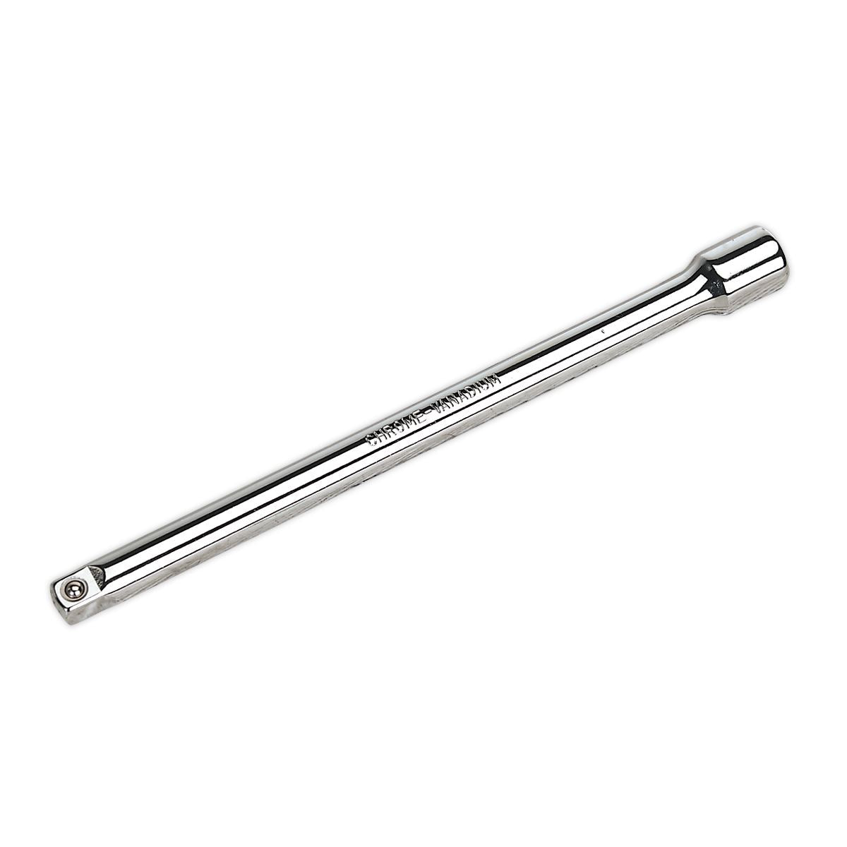 Sealey 3/8"Sq Drive Extension Bar 200mm Chrome Plated S38E200