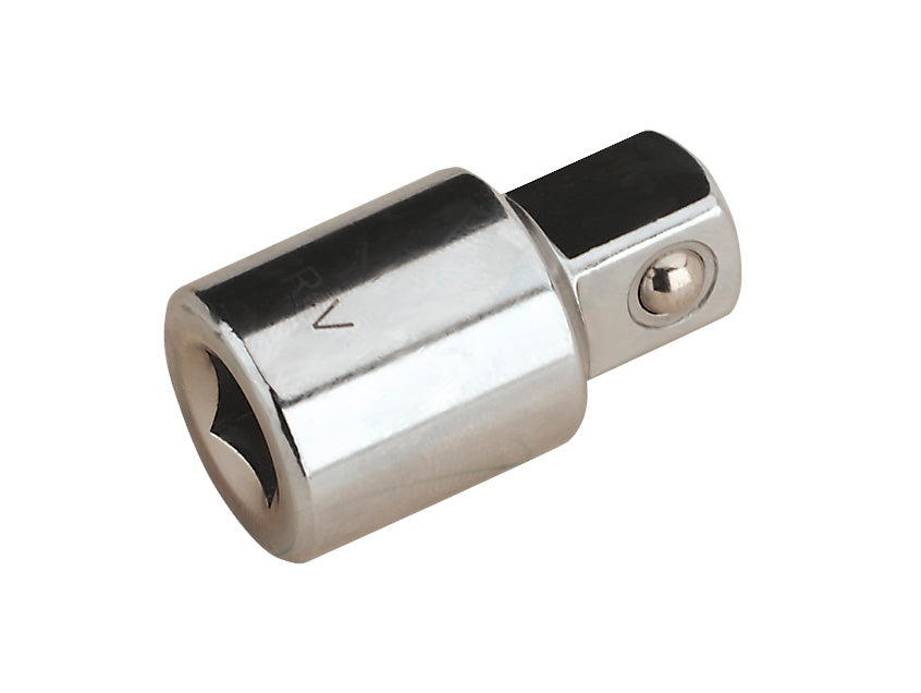 Sealey Adaptor 3/8"Sq Drive Female to 1/2"Sq Drive Male Chrome Plated S38F-12M