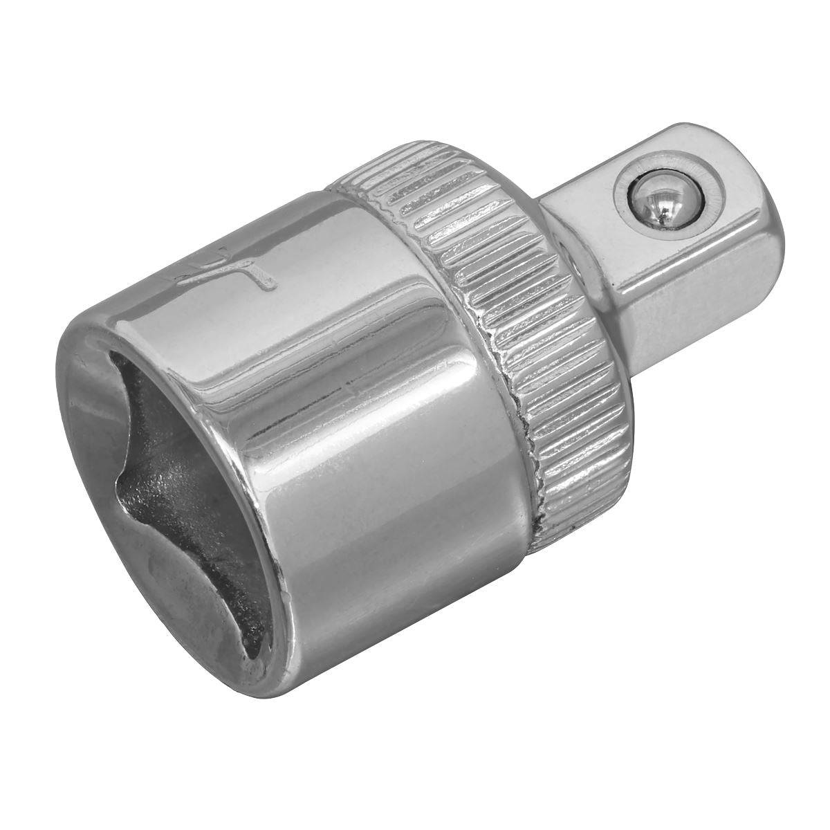 Sealey Adaptor 3/8"Sq Drive Female to 1/4"Sq Drive Male Chrome Plated S38F-14M