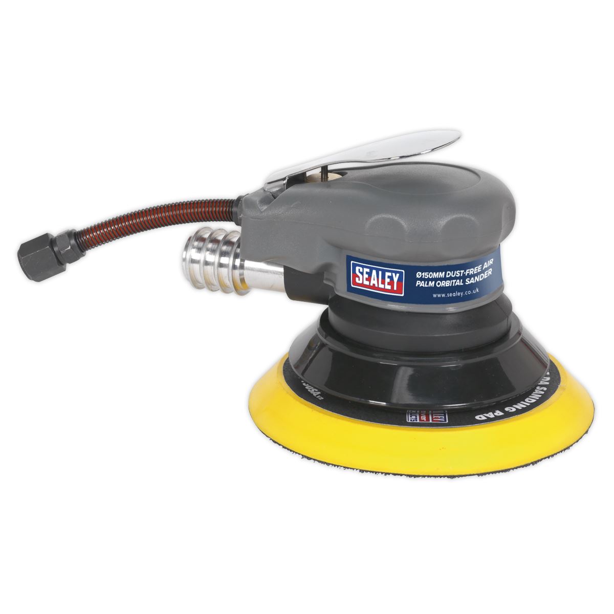 Sealey Air Palm Orbital Sander �150mm Dust-Free SA09