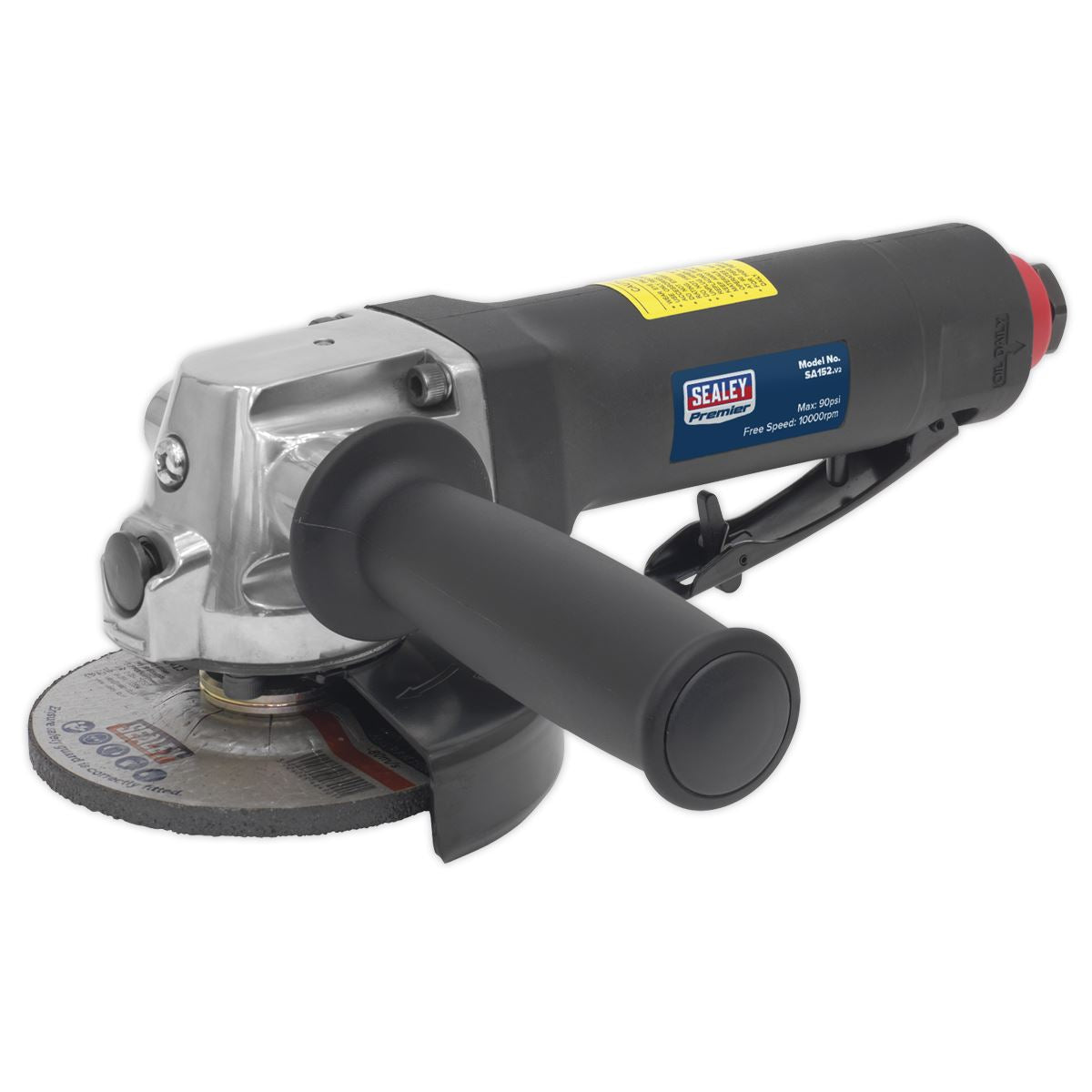Sealey Air Angle Grinder �100mm Composite Housing SA152