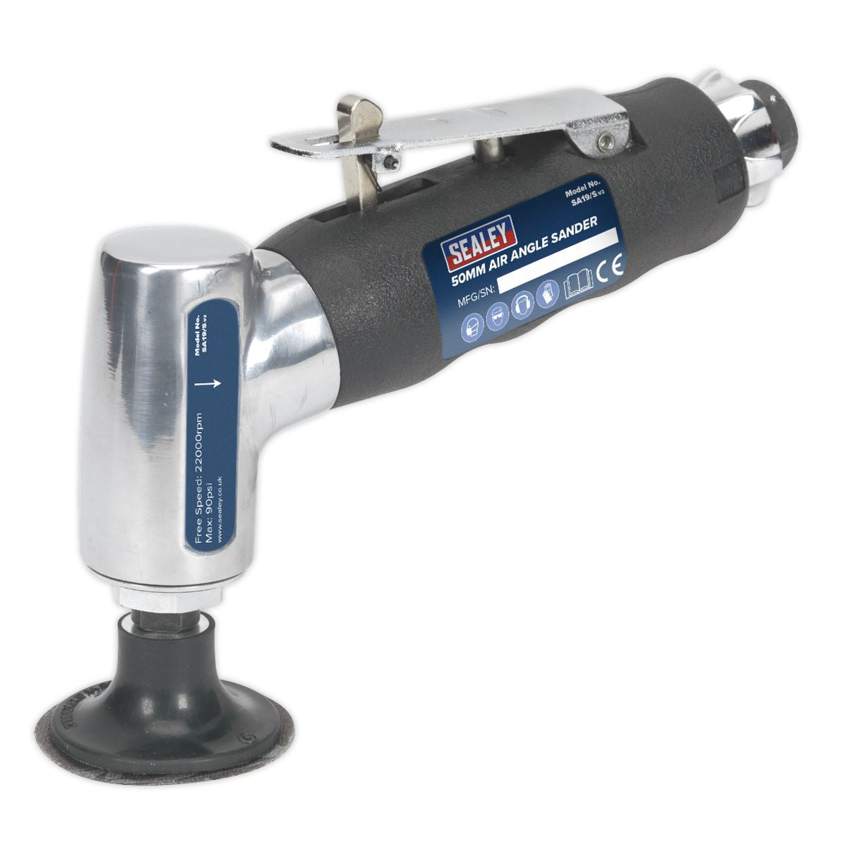 Sealey Air Angle Sander �50mm SA19/S