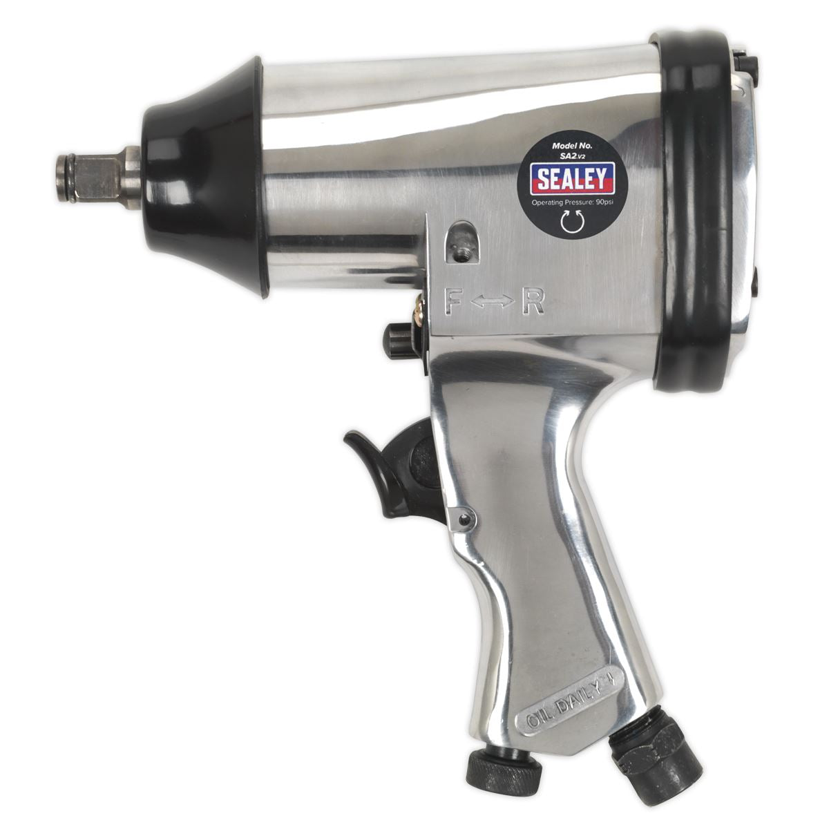 Sealey Air Impact Wrench 1/2"Sq Drive Torque 237lb.ft 322Nm SA2